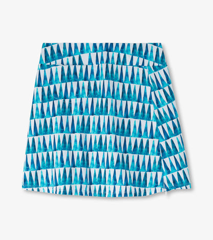 Women's Painted Triangles Skort