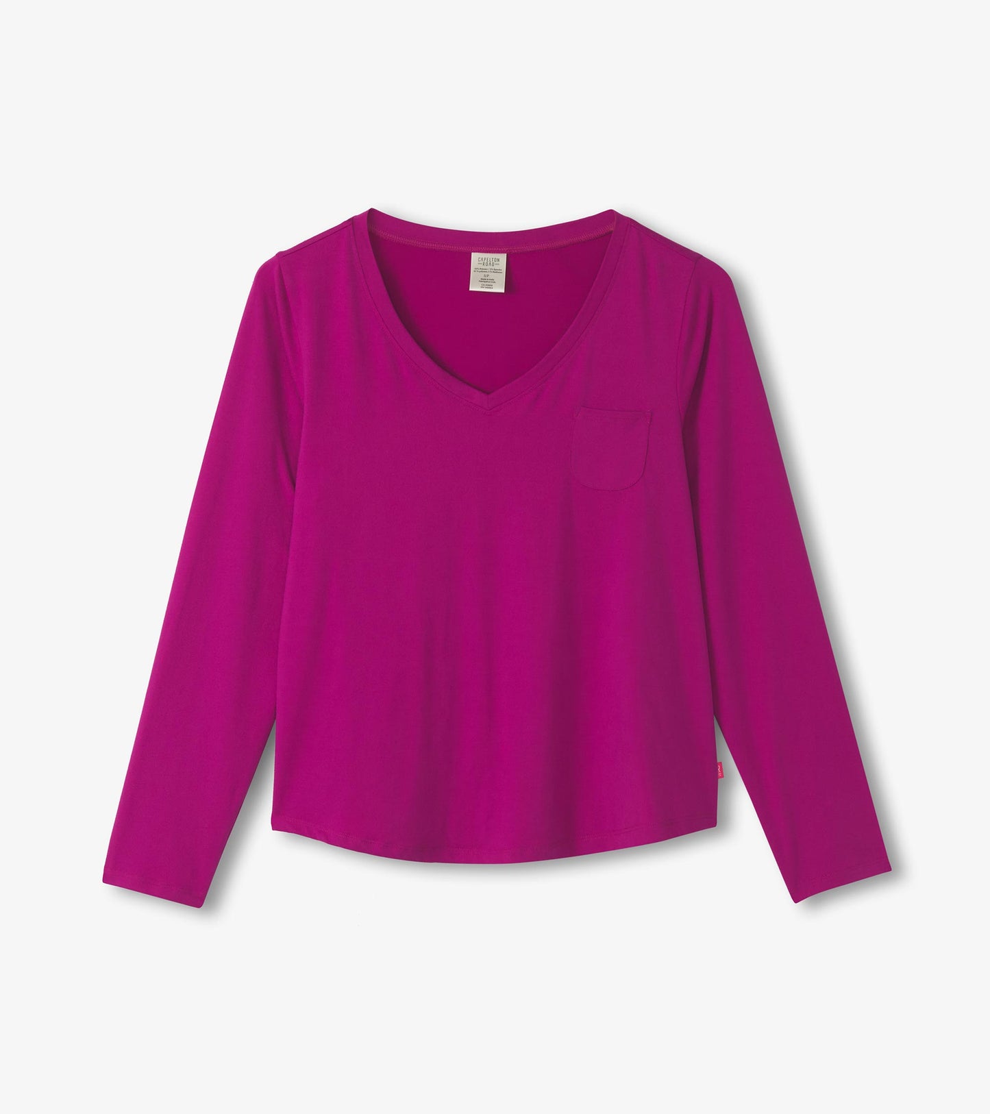 Capelton Road Women's Rose Violet Long Sleeve T-Shirt