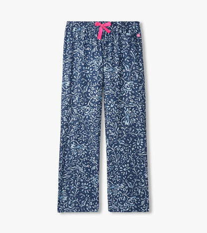 Capelton Road Women's Batik Flowers Pajama Pants