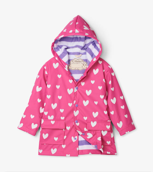 Colour Changing Sweethearts Raincoat