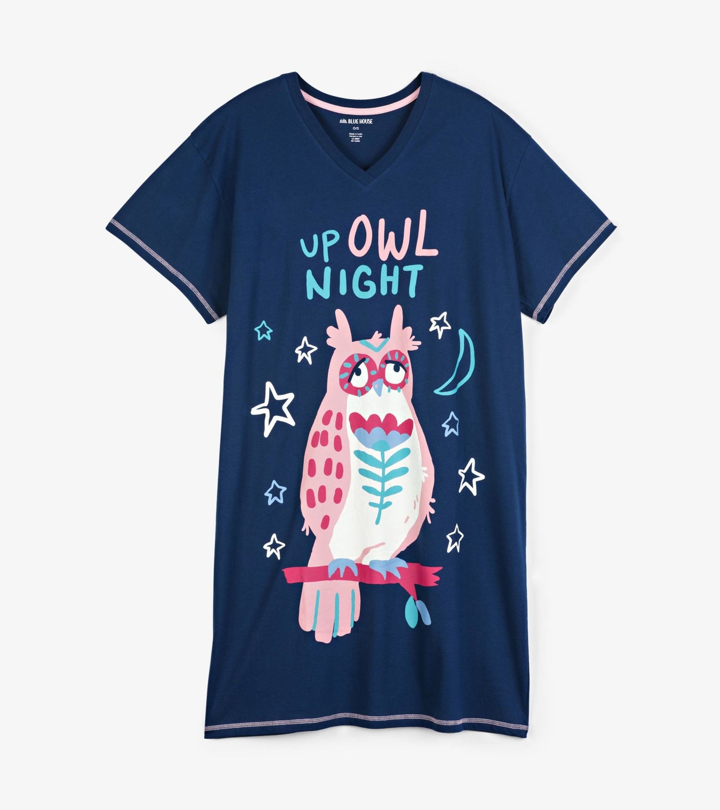 Up Owl Night Women's Sleepshirt