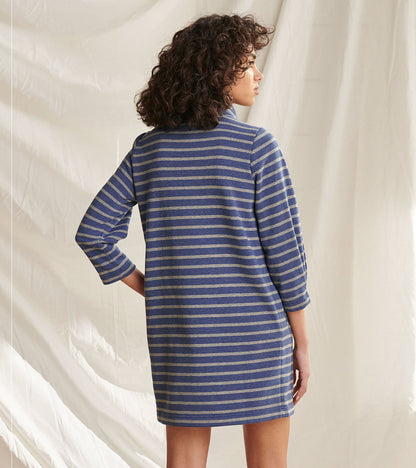 Taylor Dress - Midnight Stripe