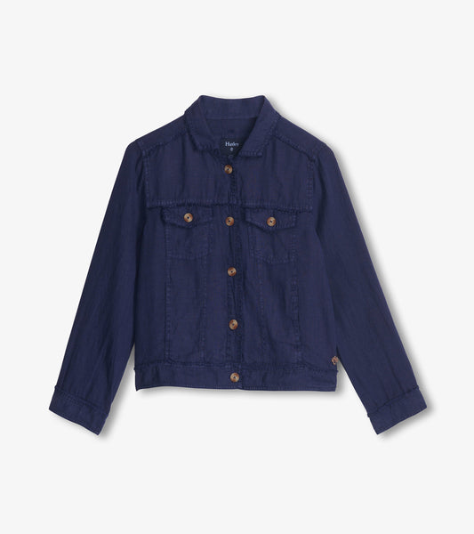 Linen Jacket  - Patriot Blue