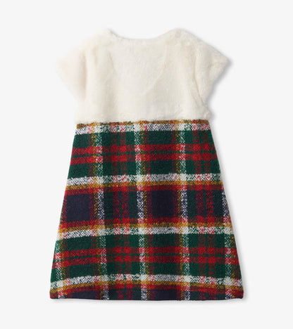 Girls Holiday Plaid Dress