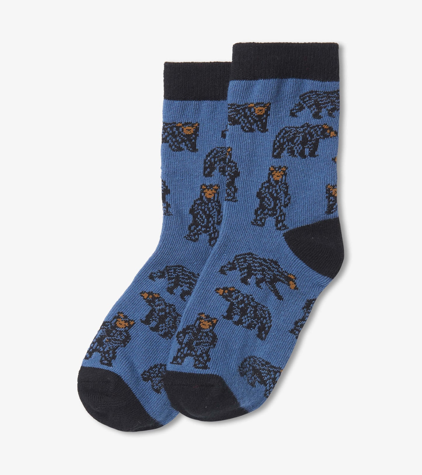 Wild Bears Kids Crew Socks