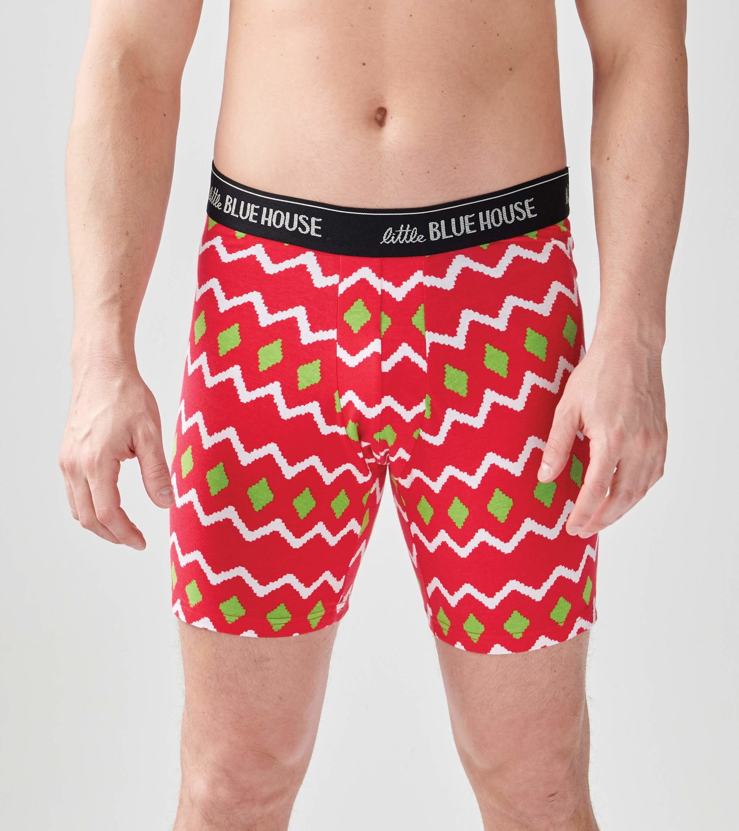 Christmas Sweater Men's Boxer Briefs