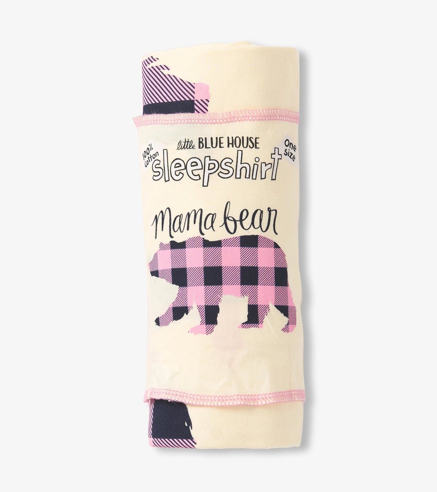 Mama Bear Plaid Women's Sleepshirt