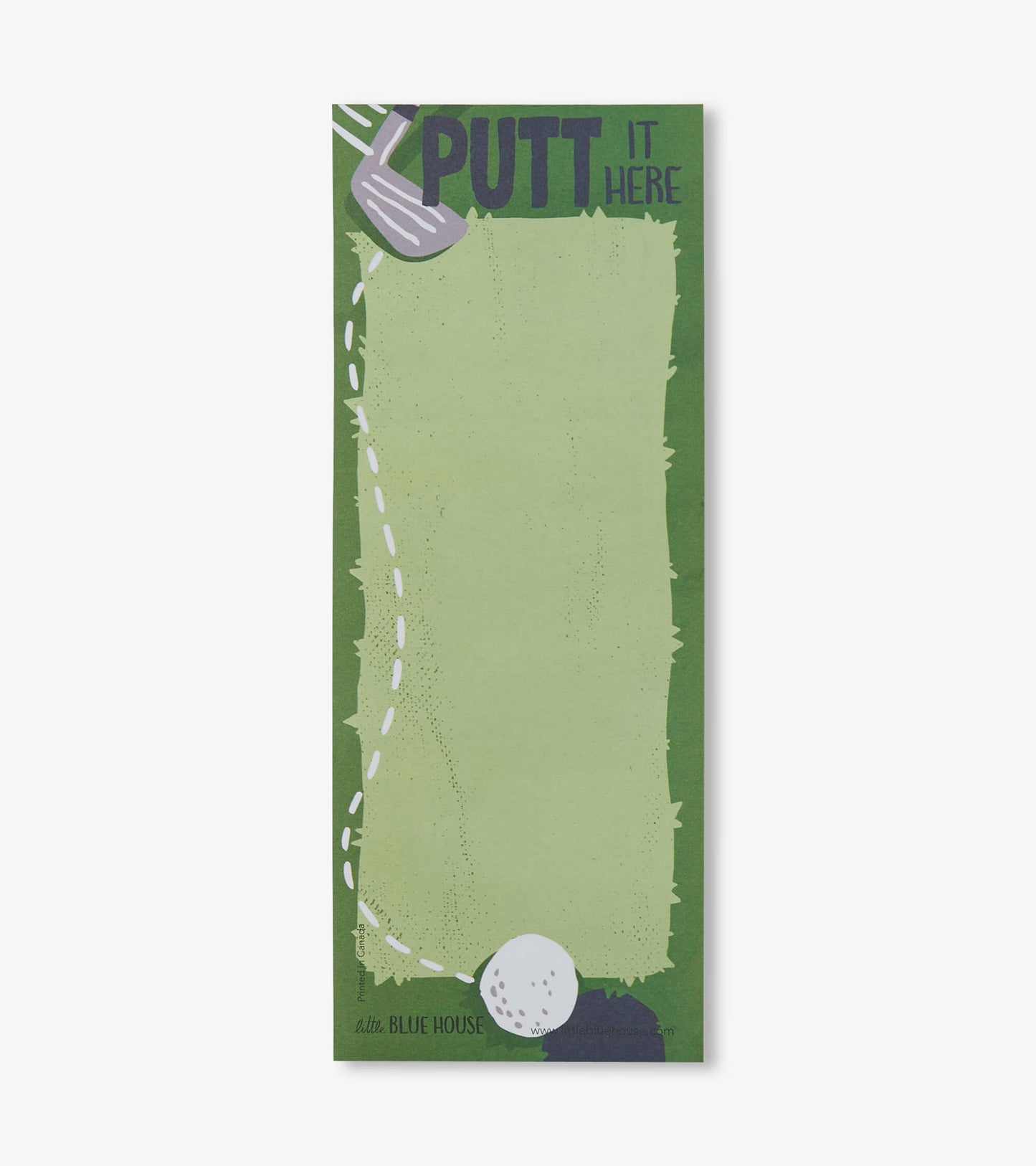 Putt It Here Magnetic List