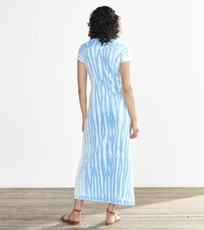 Blake Dress - Azure Tie Dye