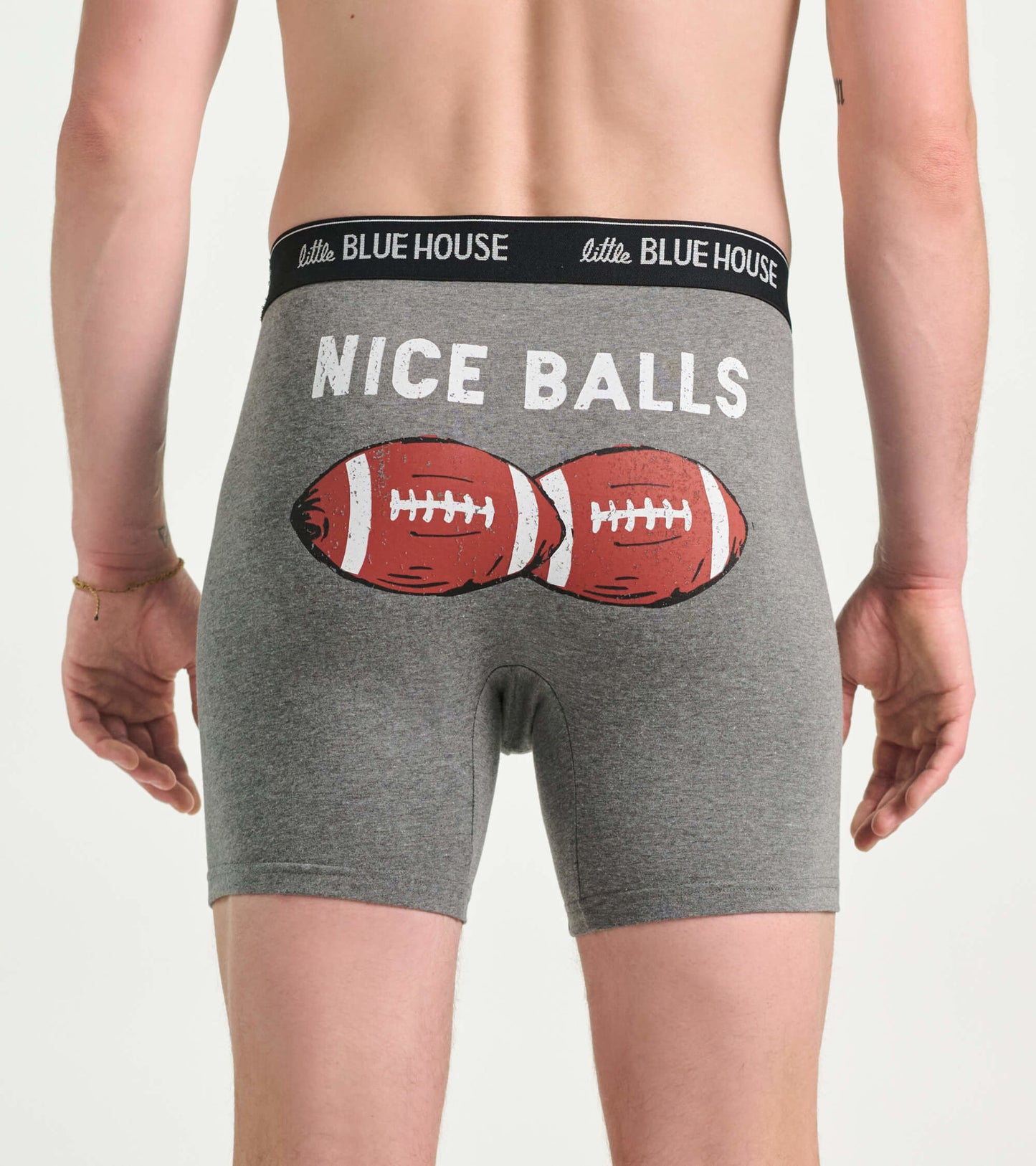 Nice Footballs Men's Boxer Brief