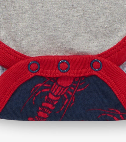 Lobster Baby Bodysuit & Hat