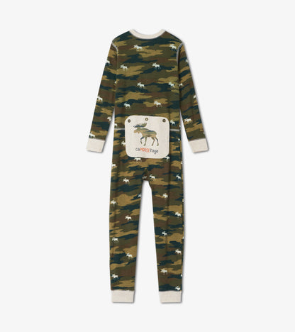 Camooseflage  Kids Union Suit