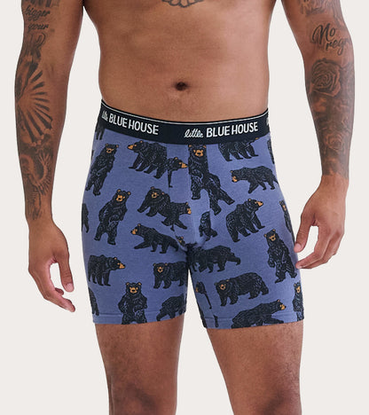 Wild Bears Men's Boxer Brief