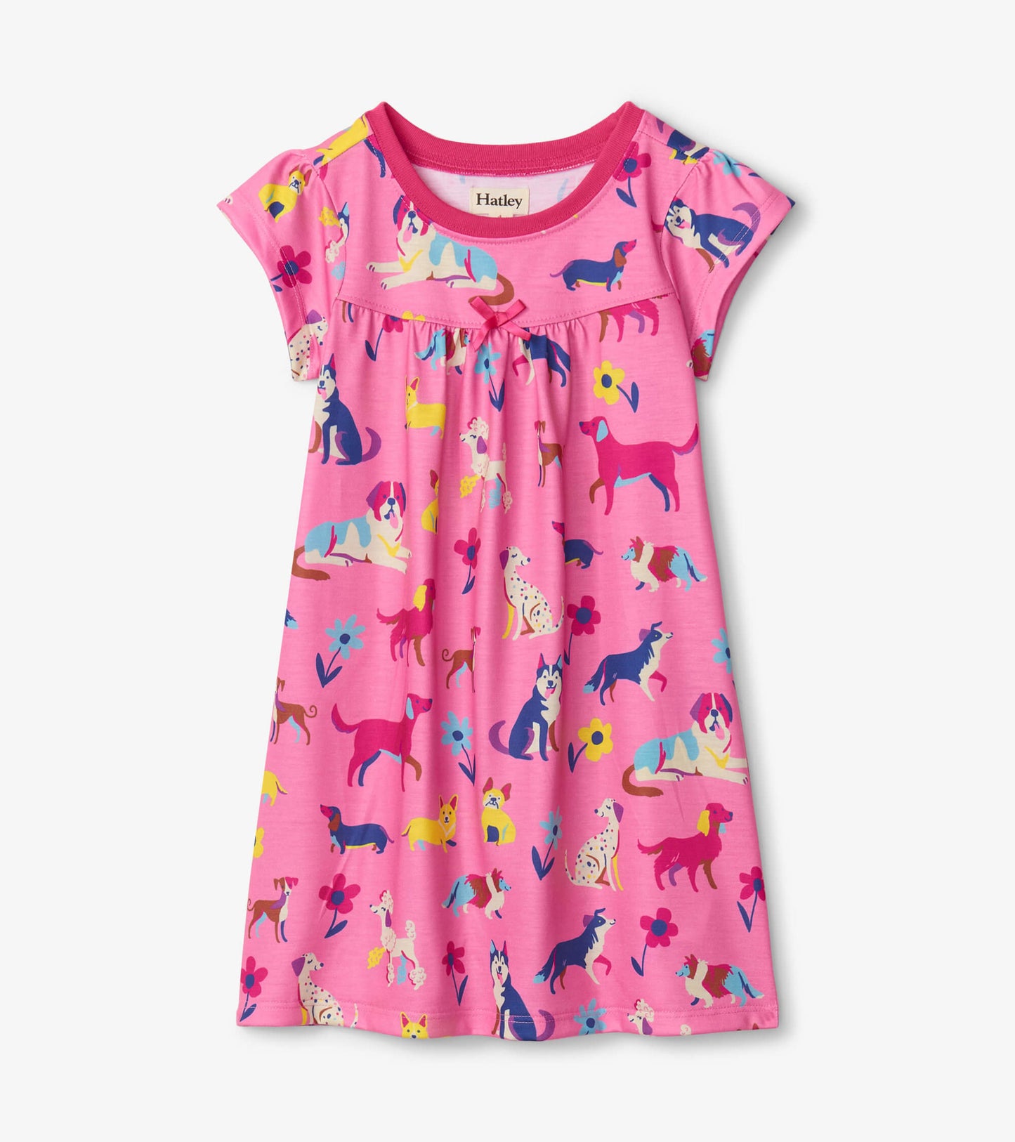 Garden Pups Short Sleeve Nightdress