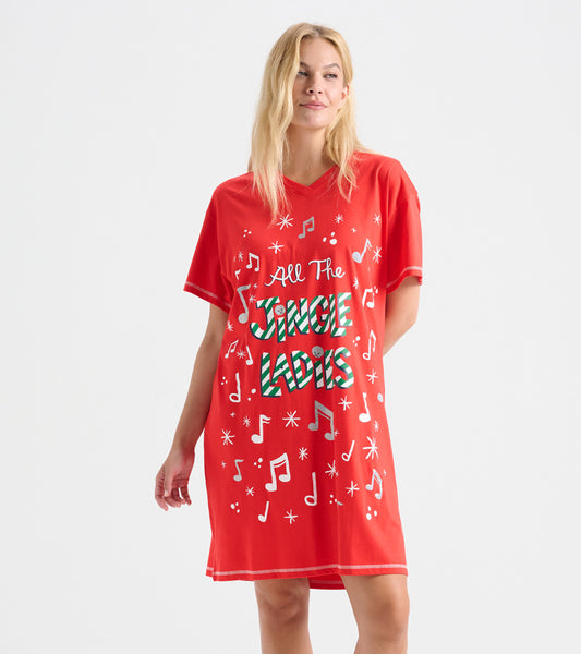 Women's All the Jingle Ladies Sleepshirt