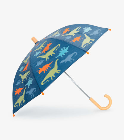 Dino Silhouettes Kids Colour Changing Umbrella