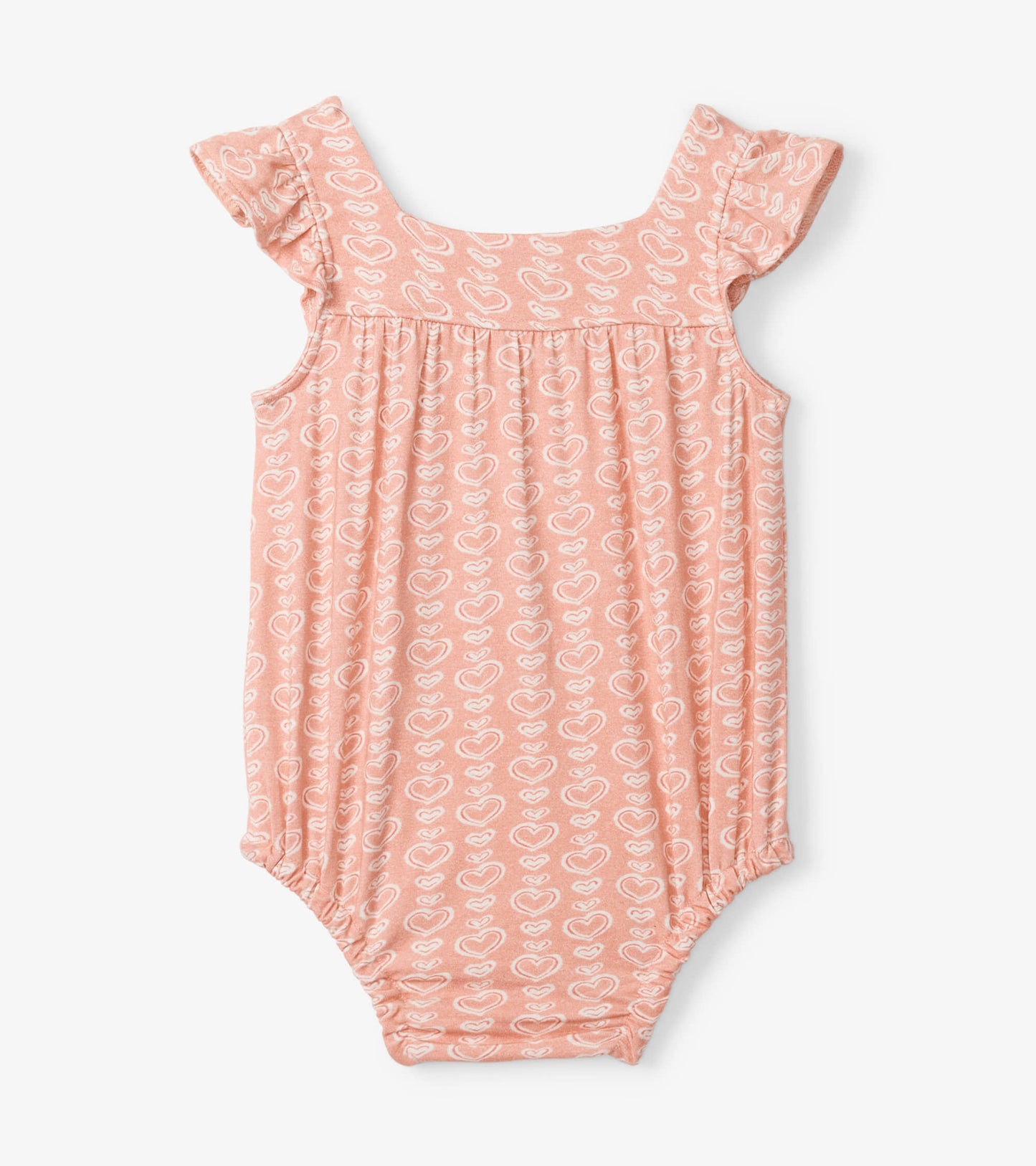 Shibori Hearts Baby Bubble One Piece