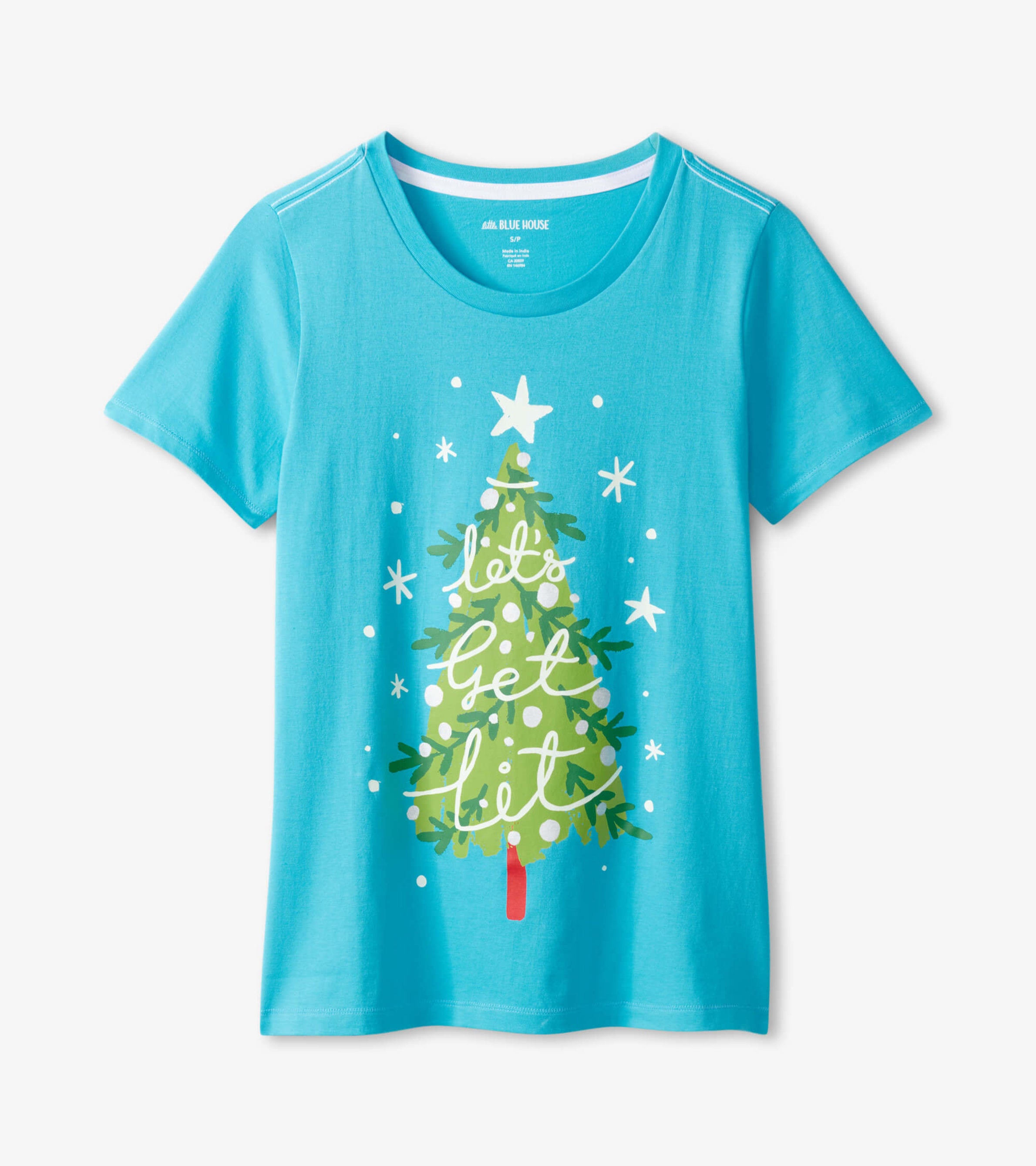 Women's Christmas Trees Short Sleeve T-Shirt