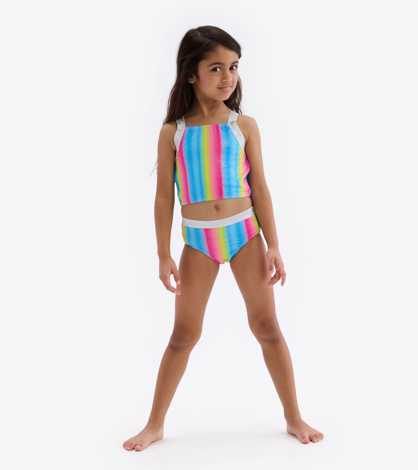 Jelly Bean Rainbow Tankini Set