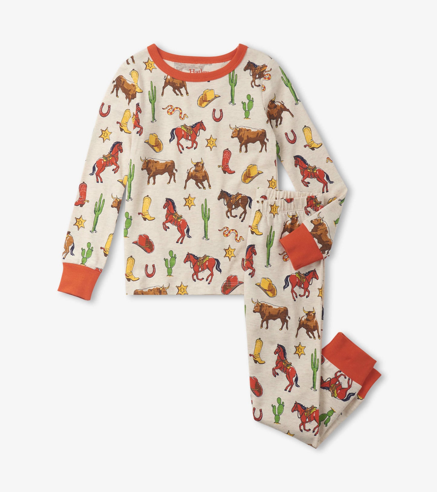 Boys Vintage Rodeo Pajama Set