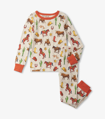 Boys Vintage Rodeo Pajama Set