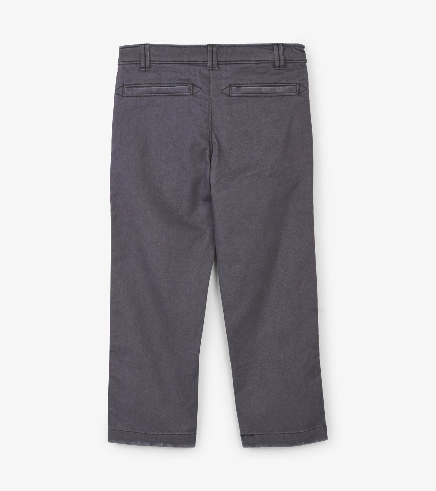 Boys Grey Twill Pants