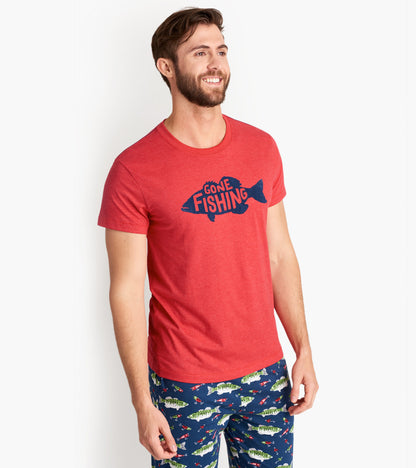 Gone Fishing Men's Tee