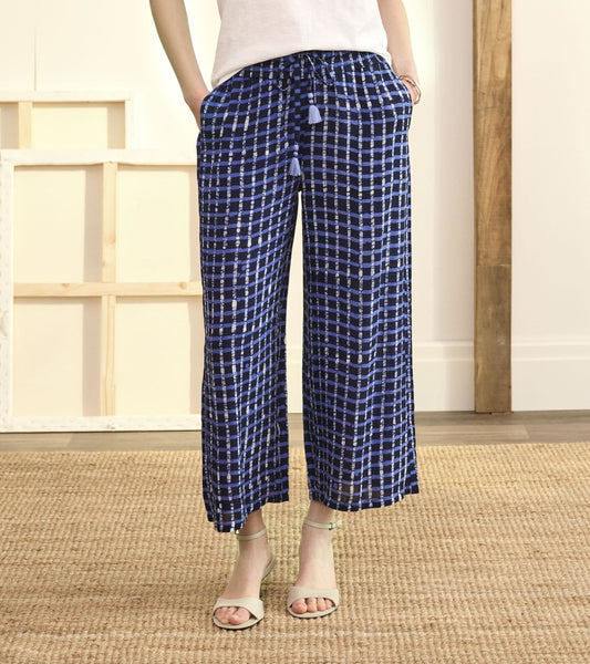 Cassie Pants - Painted Plaid