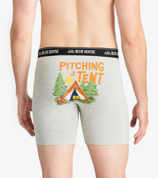 Pitching A Tent Men's Boxer Briefs