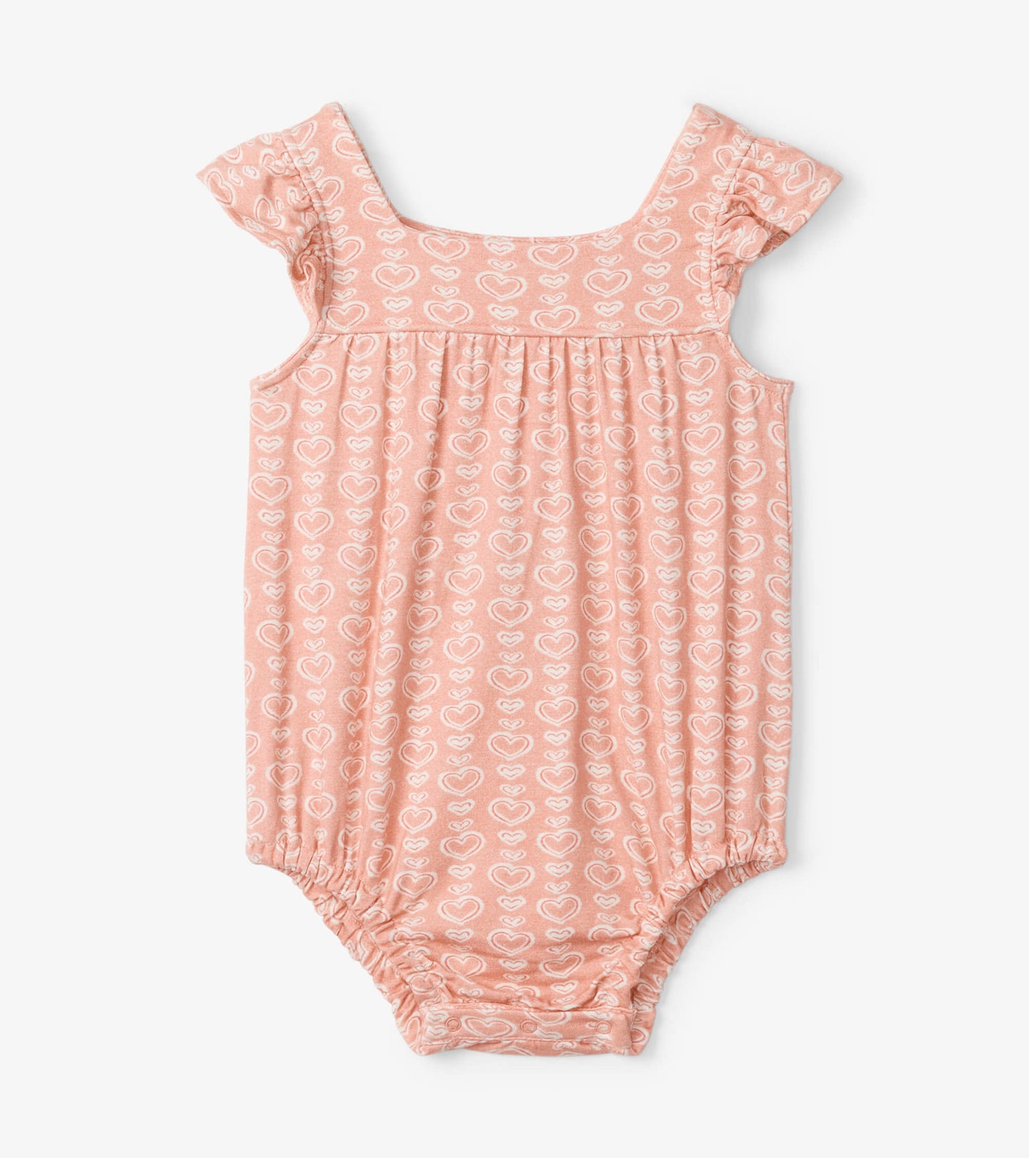 Shibori Hearts Baby Bubble One Piece