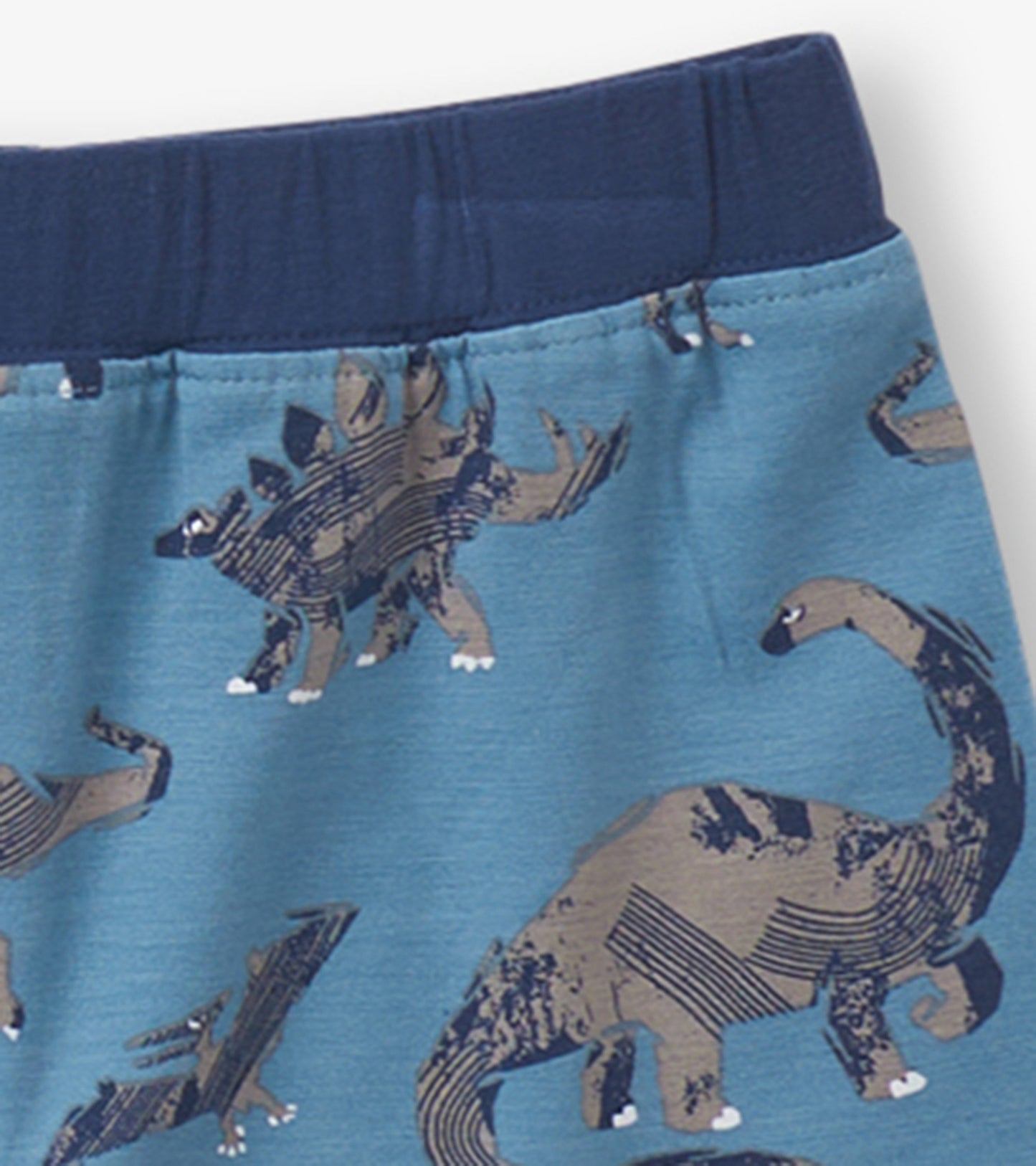 Boys Dinosaur Bamboo Short Pajama Set