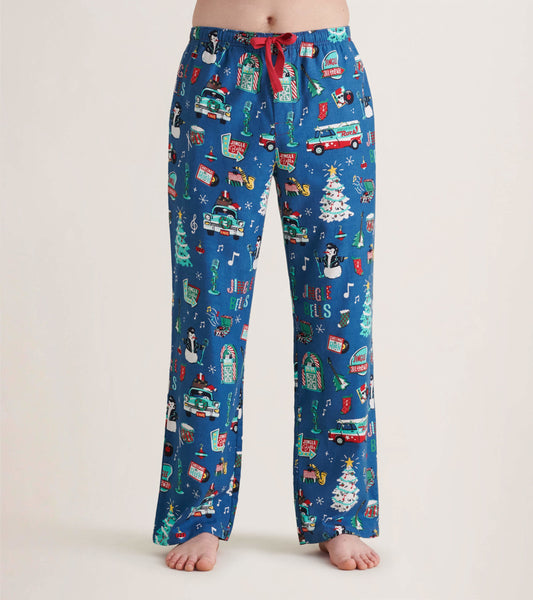 Rockin Holidays Men's Flannel Pajama Pants