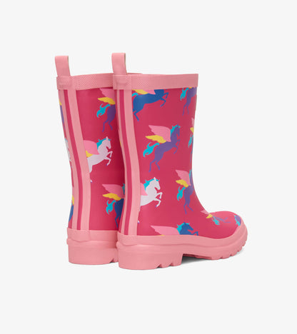 Graphic Pegusus Matte Rain Boots