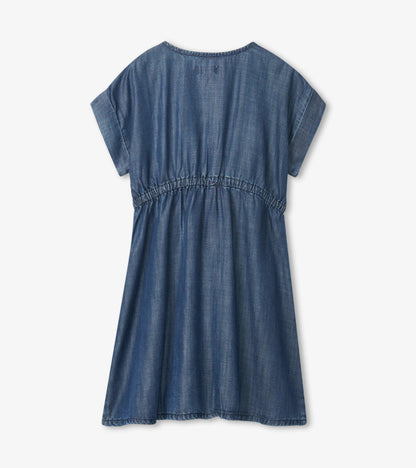 Positivity Tencel Button Down Dress