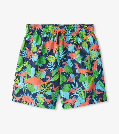 Boys Dino Jungle Swim Trunks