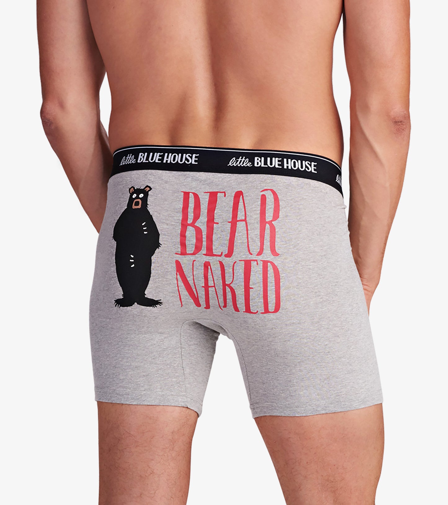 Bear Naked Men's Boxer Briefs