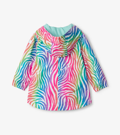 Rainbow Zebra Field Jacket