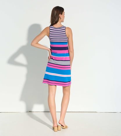 Bella Dress - Ripple Stripes