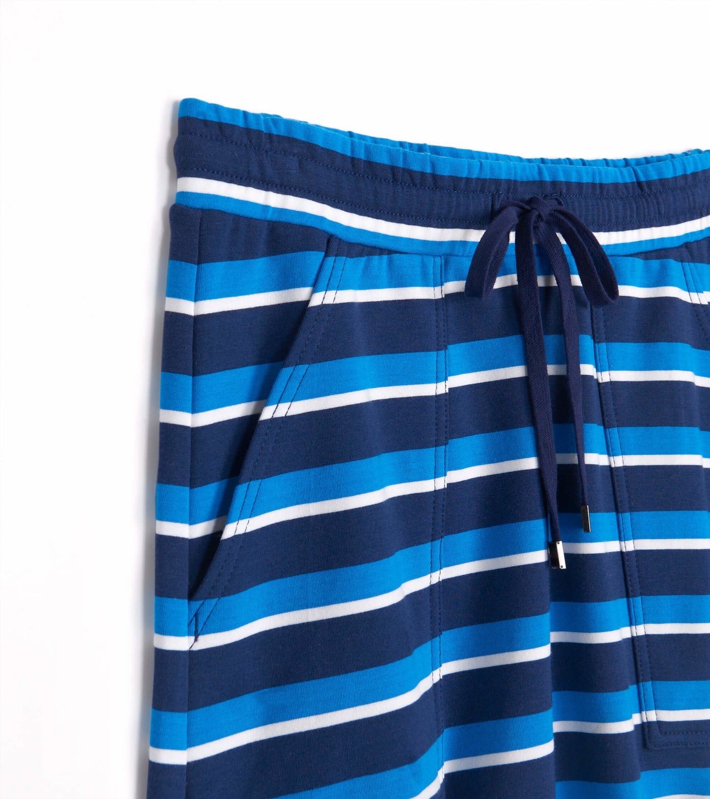 Christine Skirt - Deep Water Stripes