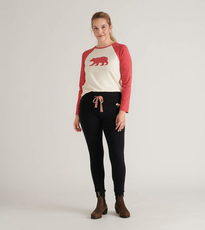 Red Bear Women's Heritage Raglan Tee