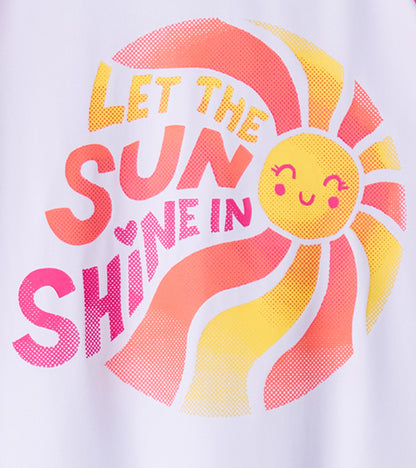 Girls Sunshine Long Sleeve Rashguard