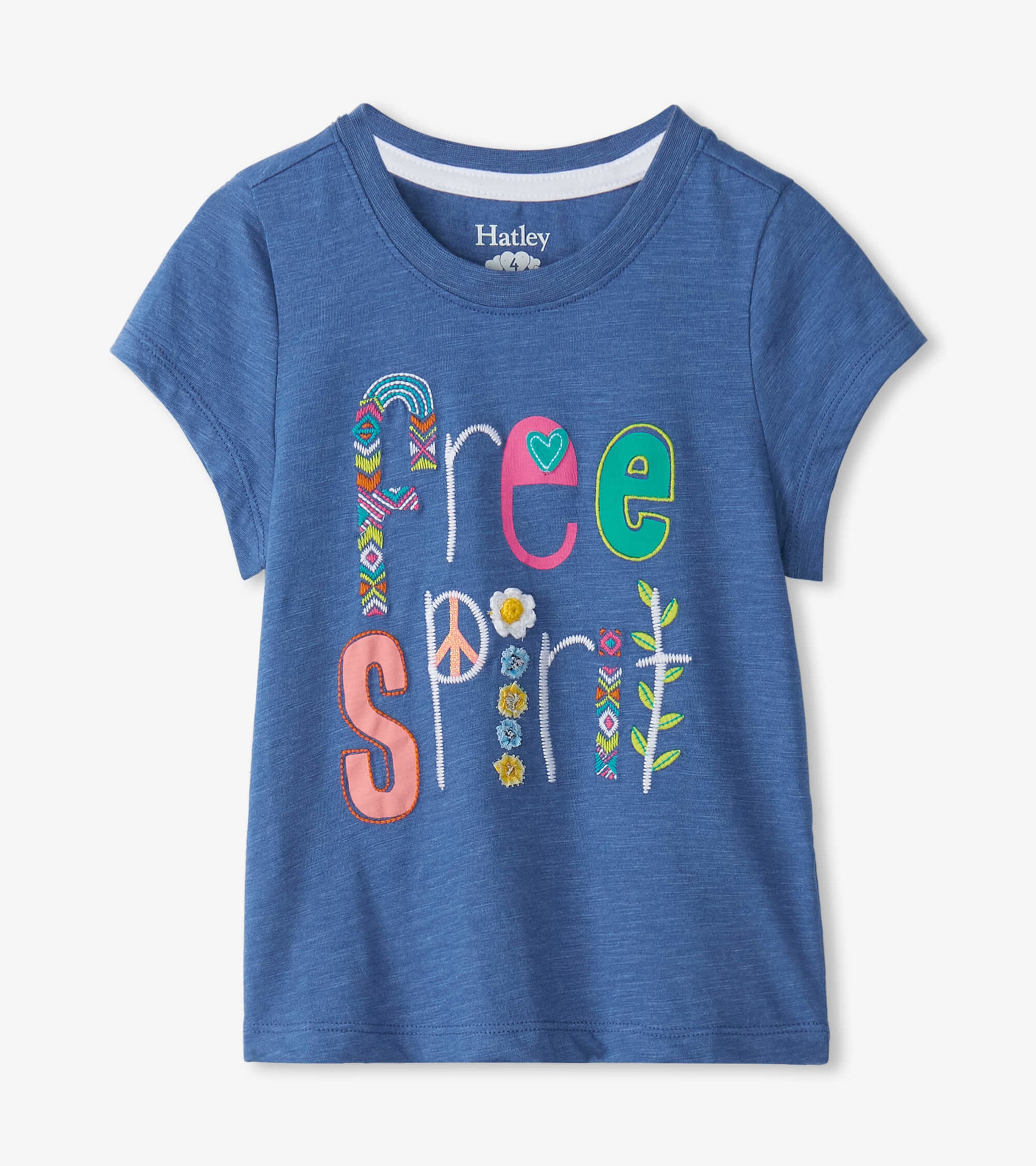 Girls Free Spirit Graphic Tee