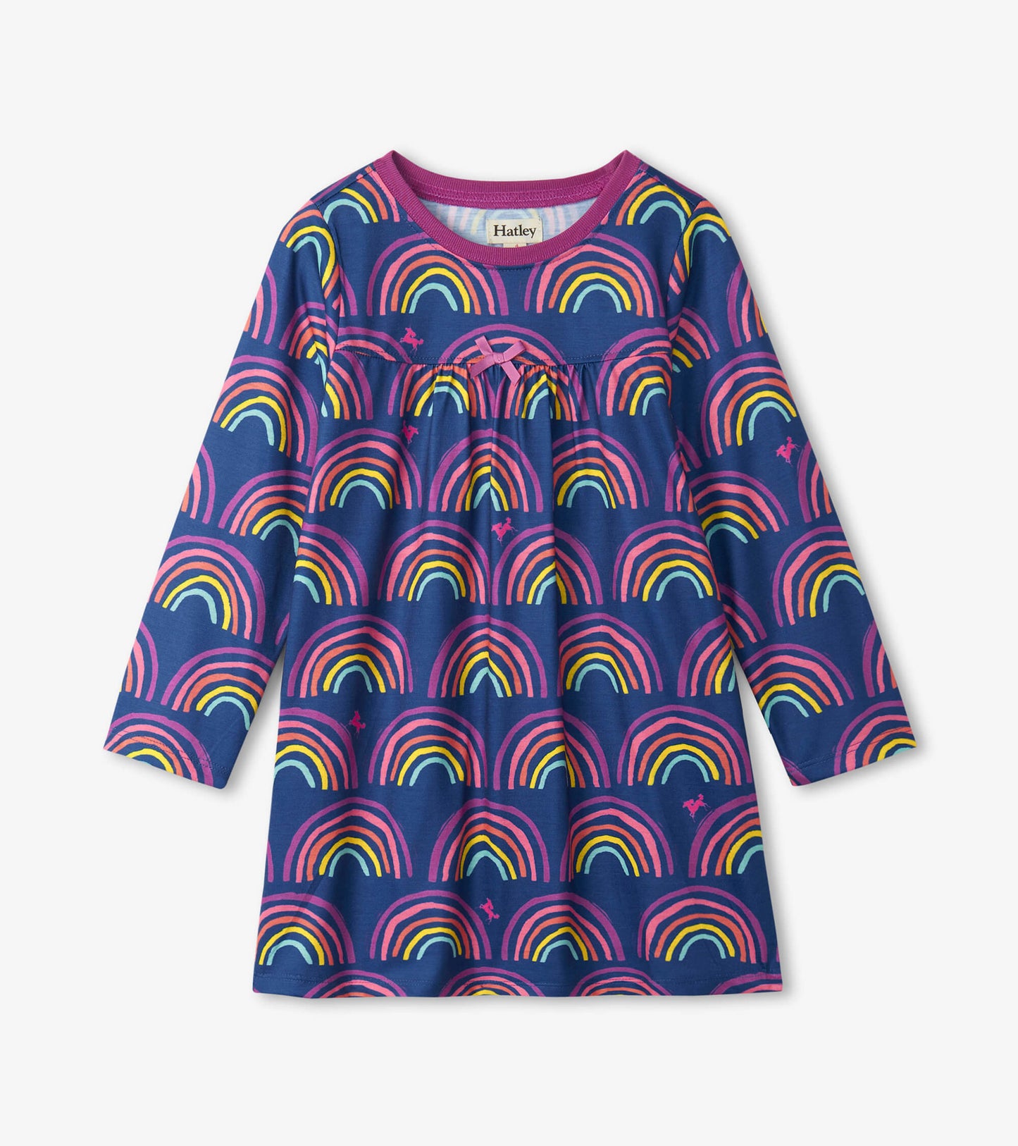 Rainbow Dreams Long Sleeve Girls Nightgown