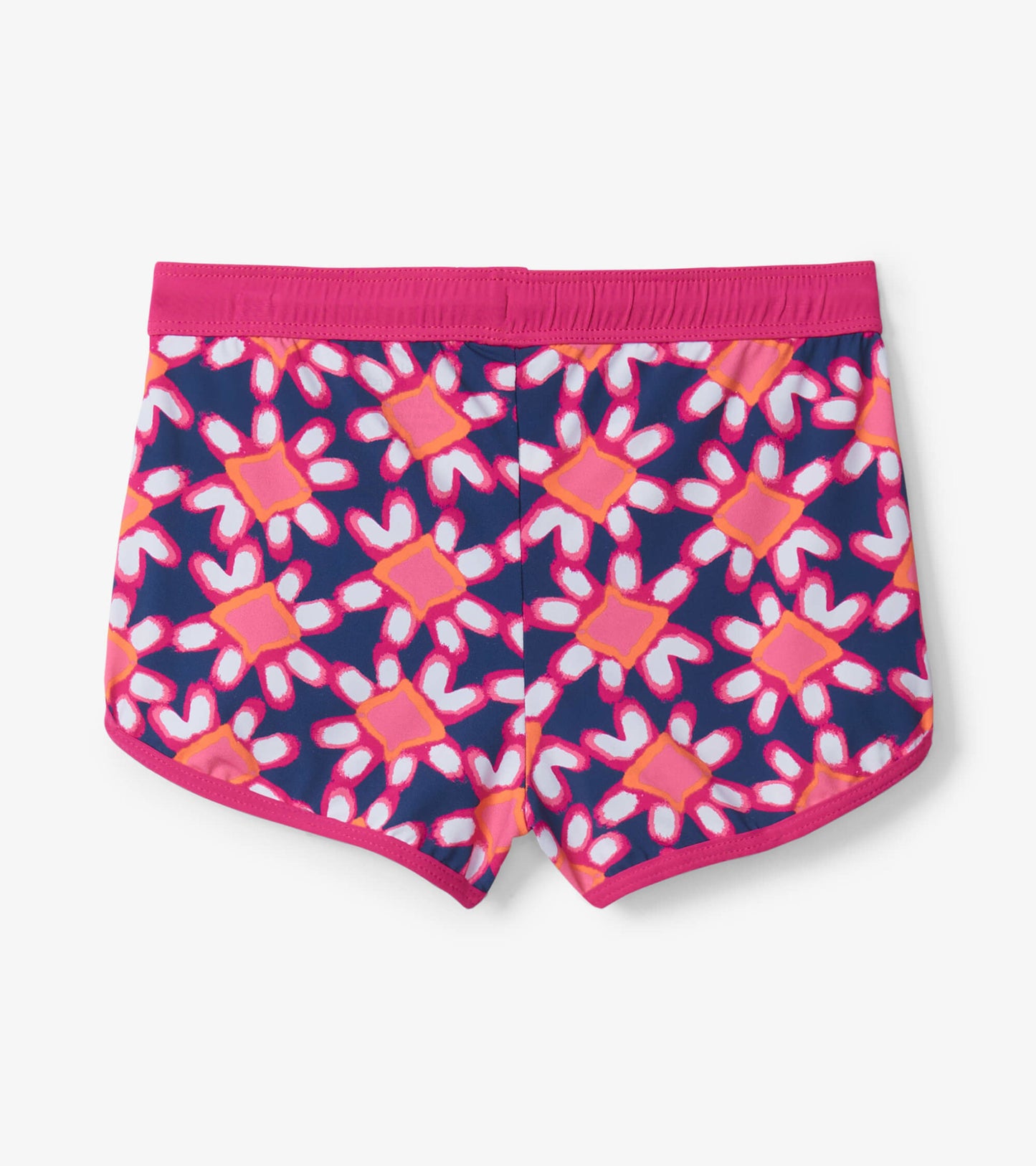 Shibori Flowers Swim Shorts