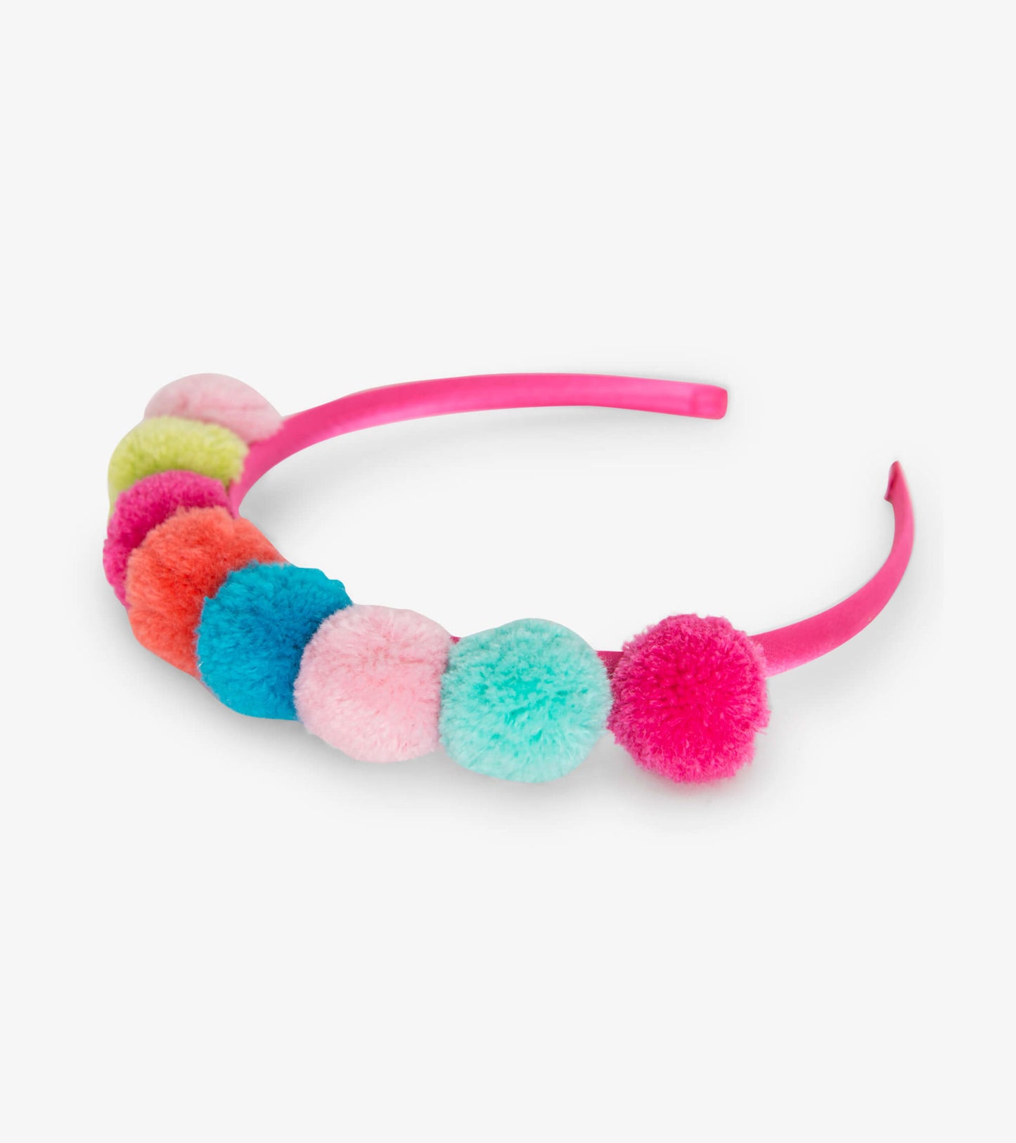 Pom Pom Crown Headband