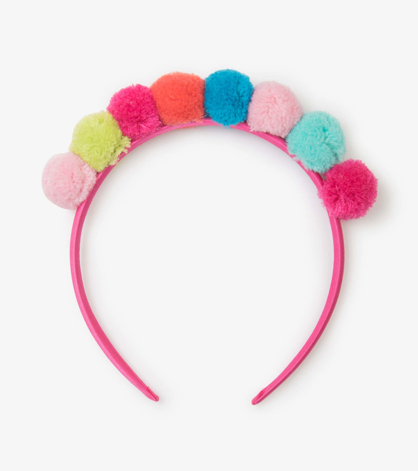 Pom Pom Crown Headband