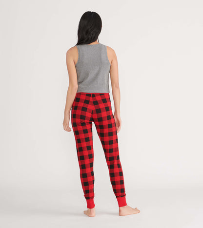 Plaid Bear Women's Pajama Tank