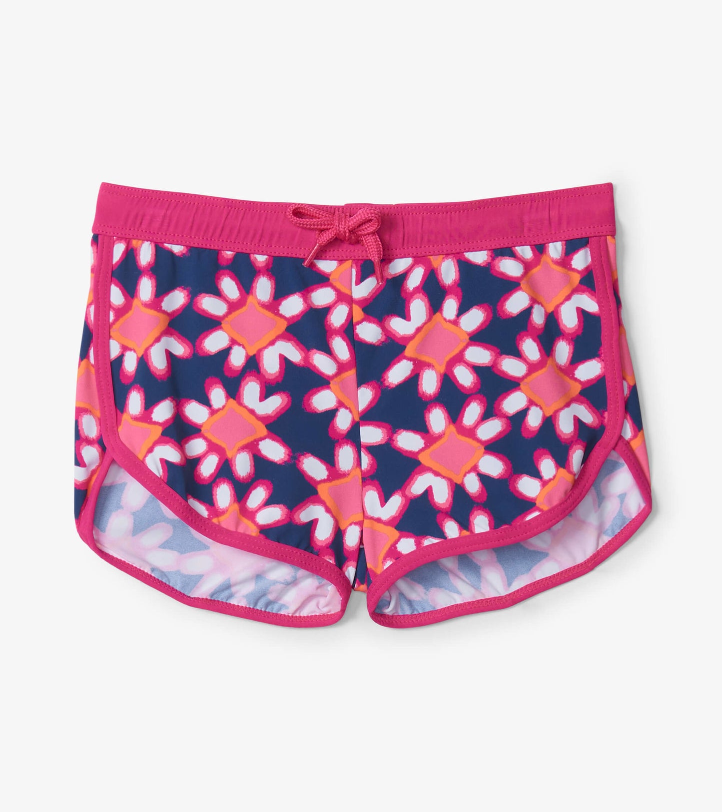 Shibori Flowers Swim Shorts