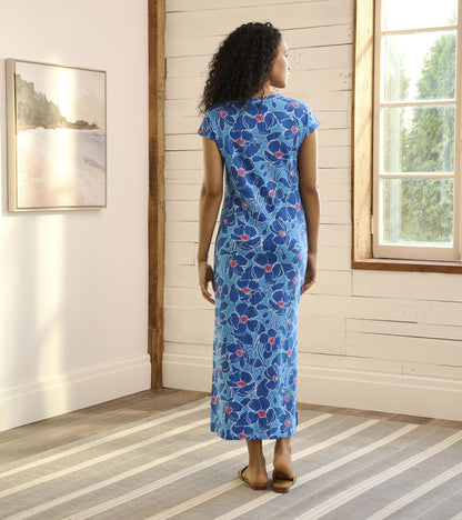 Blake Dress - Textured Poppies
