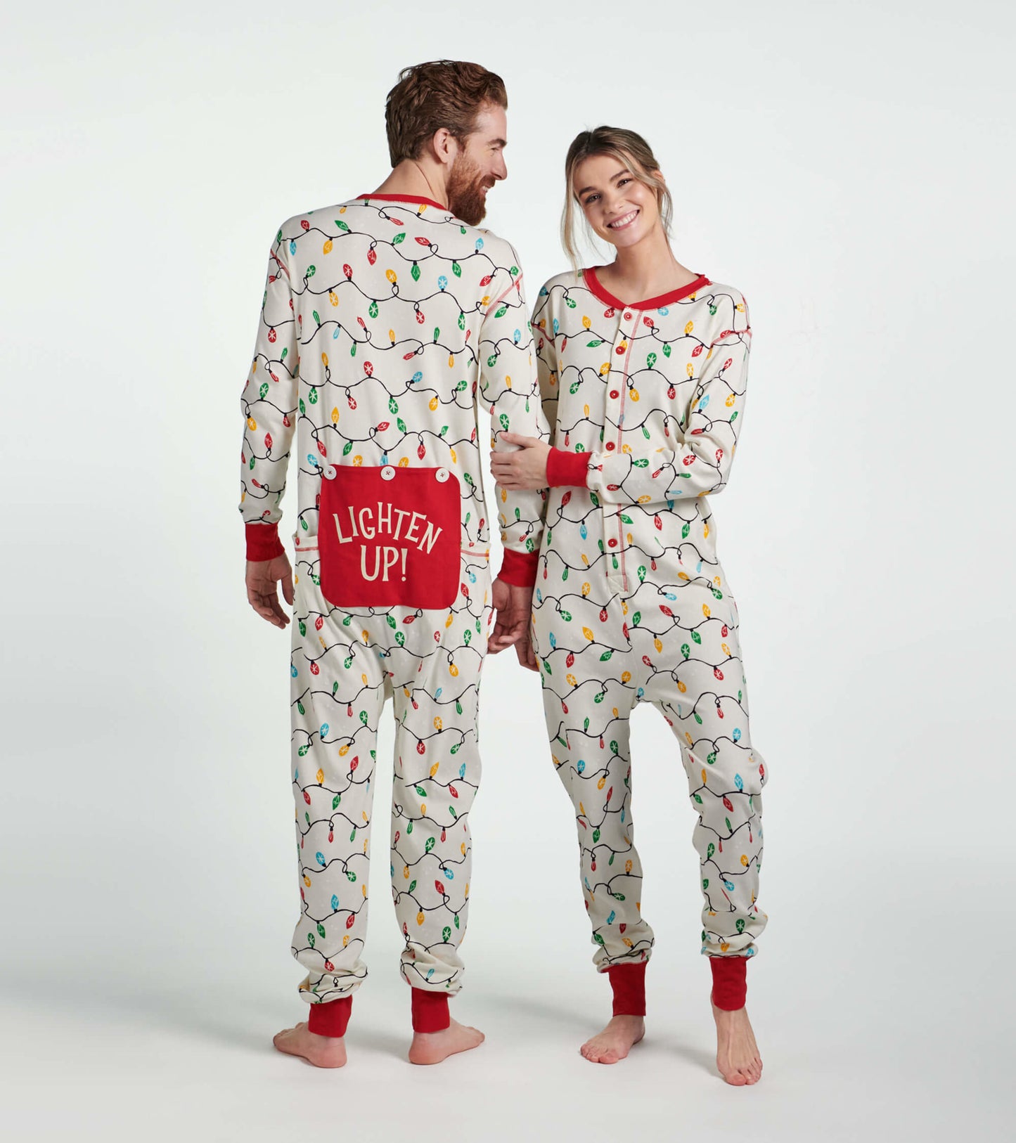 Holiday Lights Adult Union Suit